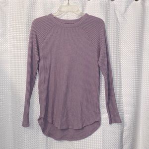 American Eagle Waffle Knit Top